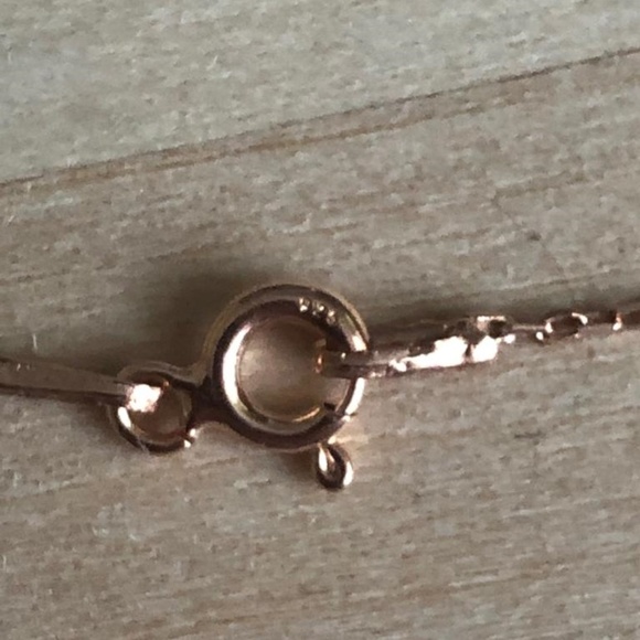 Sterling Silver CZ Women Necklace - Picture 4 of 4